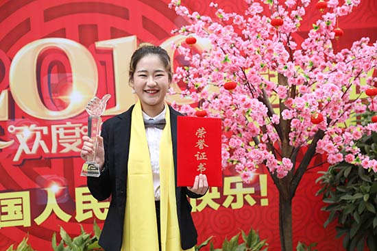 新東方烹飪學校杰出校友張文馨